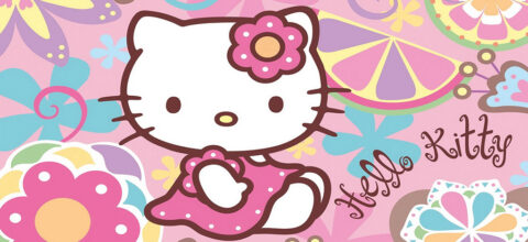 60 Desenhos da Hello Kitty para colorir