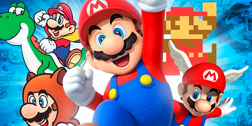 50 Desenhos do Super Mario para colorir