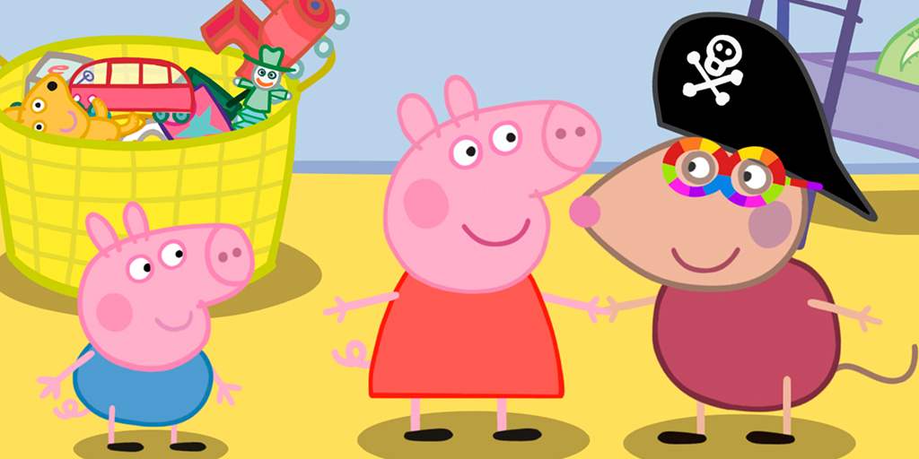 40 Desenhos da Peppa Pig para colorir